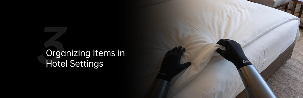 Organizing Items in Hotel Settings